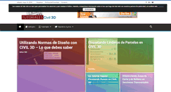 Desktop Screenshot of civil3d.tutorialesaldia.com