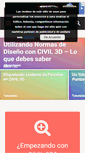 Mobile Screenshot of civil3d.tutorialesaldia.com